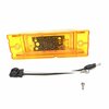 Truck-Lite Led, Yellow Rectangular, 8 Diode, Marker Clearance Light, Pc, 2 Screw Forget M/C, .180 21075Y
